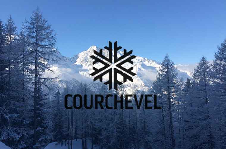 Courchevel mountains image of